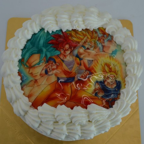 ドラゴンボール　オーダーケーキサムネイル